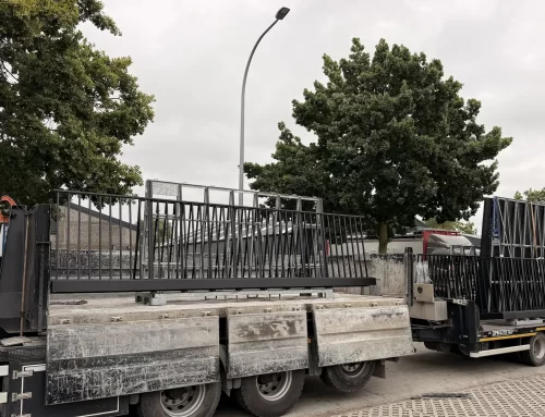 Poederlakken van terrasbalustrades op maat