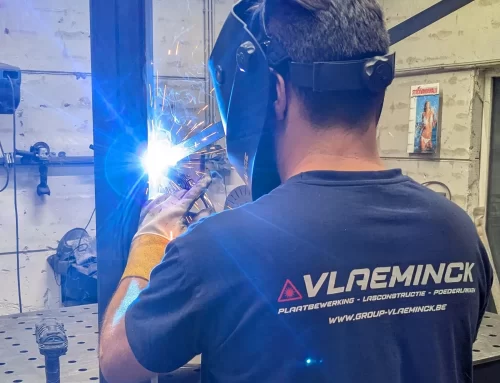 Stalen constructie op maat gelast in eigen atelier